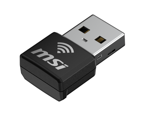 MSI AX1800 Nano WiFi USB Adapter GUAX18N Negro MSI AX1800 Nano WiFi USB Adapter GUAX18N Negro