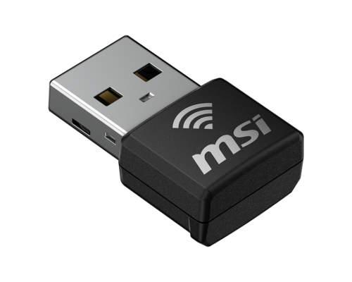 MSI AX1800 Nano WiFi USB Adapter GUAX18N Negro MSI AX1800 Nano WiFi USB Adapter GUAX18N Negro