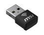 MSI AX1800 Nano WiFi USB Adapter GUAX18N Negro