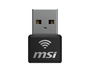 MSI AX1800 Nano WiFi USB Adapter GUAX18N Negro