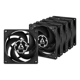 ARCTIC P8 PWM PST Schwarz