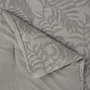 DKD Home Decor Colcha Algodón Jacquard Gris 180x260 cm