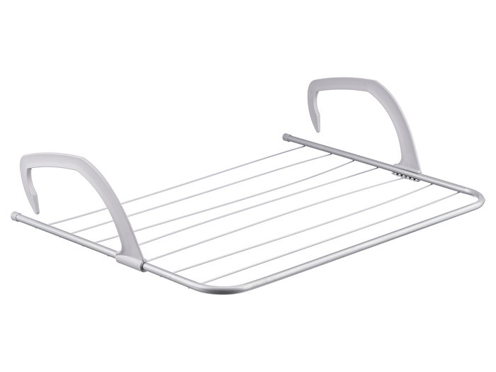 Arte Regal Tendedero Balcon Acero 7M Metal y Plastico 62x49x1.5 cm (Set de 12)