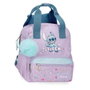JOUMMA BAGS Mochila Lovely Stitch Disney 28cm con Bolsillos Laterales y para Botella