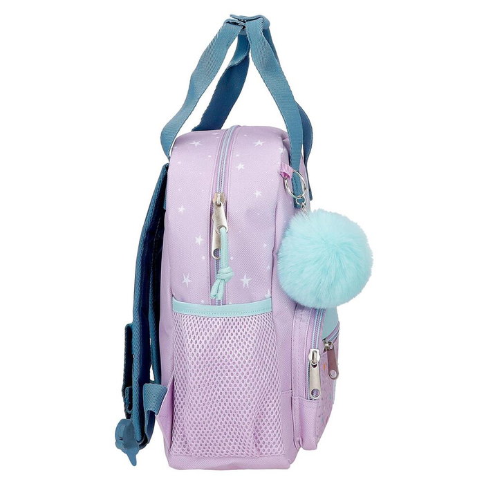 JOUMMA BAGS Mochila Lovely Stitch Disney 28cm con Bolsillos Laterales y para Botella