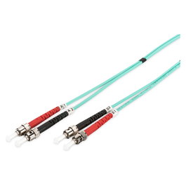 Digitus Cable de fibra óptica Multimodo OM3 ST a ST 2 m