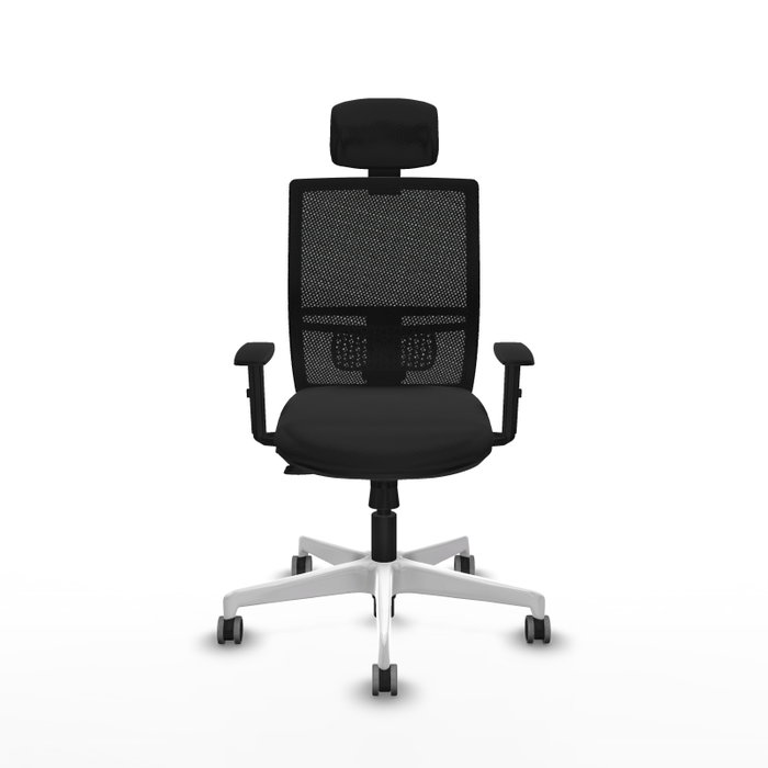 PIQUERAS Y CRESPO Silla de oficina Yunquera con mecanismo Sincro/Traslack y Cabecero PIQUERAS Y CRESPO Silla de oficina Yunquera con mecanismo Sincro/Traslack y Cabecero