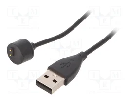 AKYGA Cable para cargar Xiaomi Mi Band 5, 0,5m, Negro