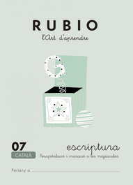 RUBIO, 07 Escriptura Rubio Recapitulacio i Iniciacio a les Majuscules - Rubio Polo, Enrique