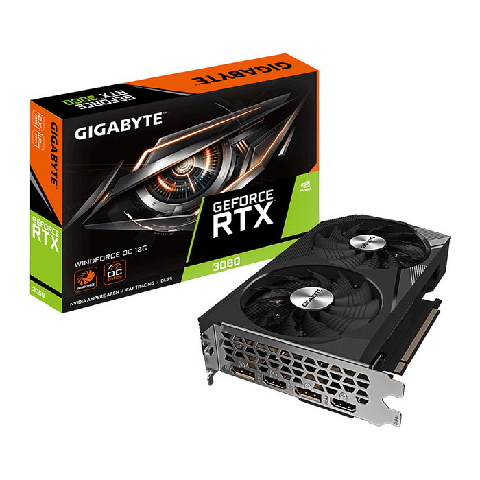 Gigabyte GeForce RTX 3060 WINDFORCE OC 12G GDDR6