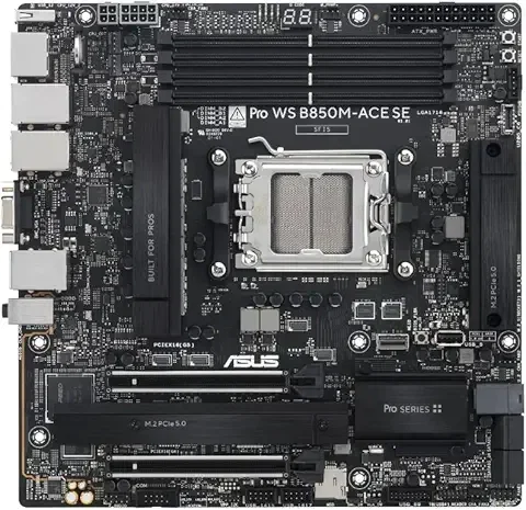 ASUS PRO WS B850M-ACE SE Micro ATX AMD B850