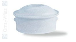 Resista Cocotera de porcelana, 17 cm - Complemento de vajilla blanca