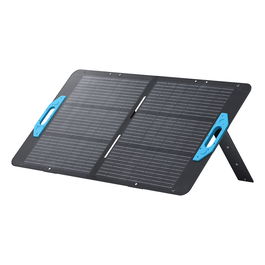 Anker SOLIX PS100 Panel Solar Plegable 100W, Células Monocristalinas, Eficiencia 23%, USB-C y USB-A, XT60, Resistente al Agua