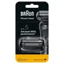 Braun Cabezal de Afeitado 8700216051330 para Series 5 y 6 - 3 Cuchillas Flexibles Fabricado en Alemania