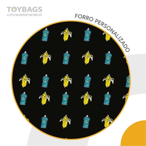 Fortnite Crazy Banana Mochila Adaptable con Carro, Textil, 41x30.5x12 cm, para Niños +7 Años