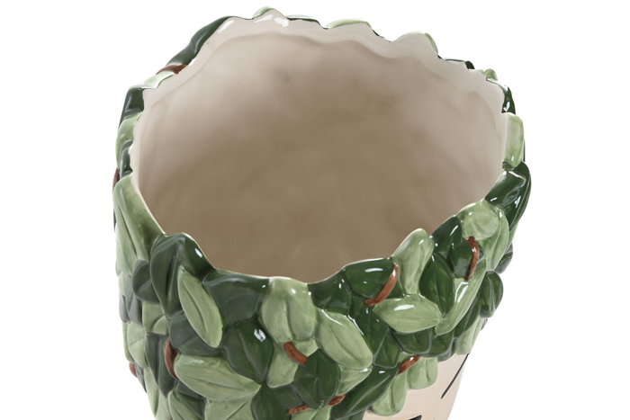 DKD Home Decor Macetero de Cerámica Cactus Verde Pack de 4 DKD Home Decor Macetero de Cerámica Cactus Verde Pack de 4