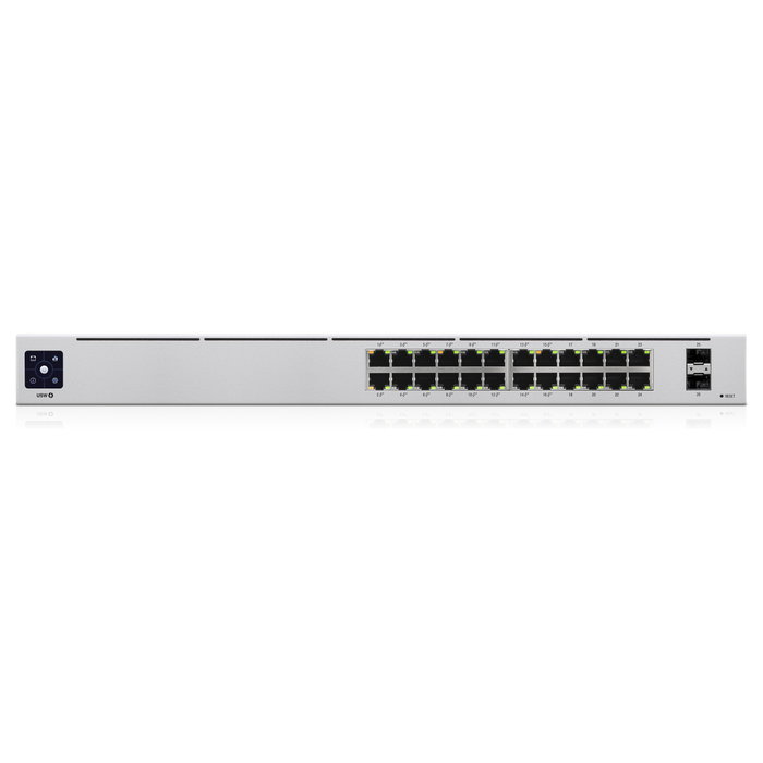 Ubiquiti UniFi USW-24-POE, Switch Gestionado 24 Puertos Gigabit y 2 SFP con PoE