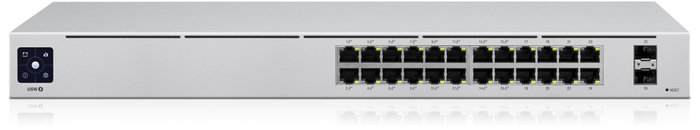 Ubiquiti UniFi USW-24-POE 24-Port PoE Switch Plata