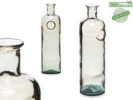 Giftdecor Botella Decorativa Vidrio Champagne 45 cm Reciclado (Set de 4)