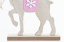 DKD Home Decor Figura de Madera Reno Surtida 12x4x19 cm