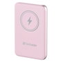 Verbatim Charge 'n' Go Powerbank 10000mAh Rosa Carga Inalámbrica PD 3.0 QC 3.0
