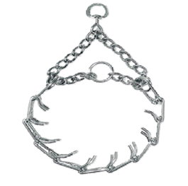 Collar de adiestramiento de fuerza con púas mediana 50 cm
