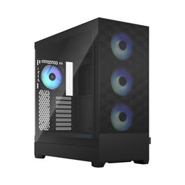 Fractal Design FD-C-POR1X-06 Torre PC Negra ATX, EATX, micro ATX, Mini-ITX