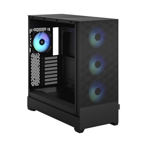 Fractal Design FD-C-POR1X-06 Torre PC Negra ATX, EATX, micro ATX, Mini-ITX