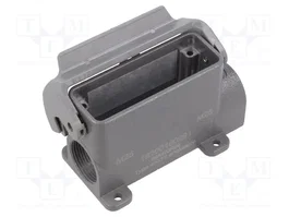 HARTING Han 16A-HSM-HC 1 Lever 2xM25