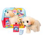 LITTLE LIVE PETS Ouchies Retriever 26679 Moose - Juguete Interactivo de Cuidar y Curar Patita con Más de 50 Sonidos, Español