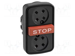 SCHNEIDER ELECTRIC Harmony XB5 Interruptor Triple 22mm STOP