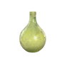 DKD Home Decor Jarrón de Cristal Reciclado Verde con Acabado Desgastado 12L