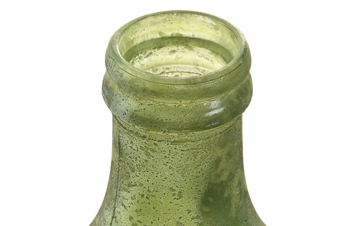 DKD Home Decor F643 Jarron Cottage Verde Cristal Reciclado 29 x 29 x 43 cm