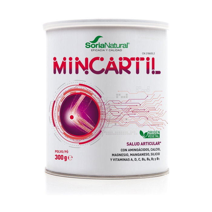 Soria Natural Mincartil Classic 300 grs Complemento Alimenticio para Huesos y Cartílagos Soria Natural Mincartil Classic 300 grs Complemento Alimenticio para Huesos y Cartílagos