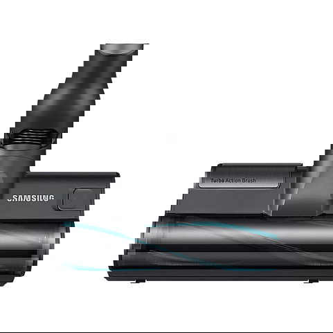 Samsung VS20B75BGR1 Aspiradora Escoba 2 en 1 Sin Bolsa Jet 75e PetPRO, Negro Cromo, Batería 60 min, 550 W