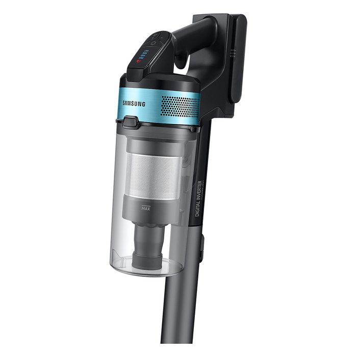 Samsung VS20B75BGR1 Aspiradora Escoba 2 en 1 Sin Bolsa Jet 75e PetPRO, Negro Cromo, Batería 60 min, 550 W