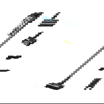 Samsung VS20B75BGR1 Aspiradora Escoba 2 en 1 Sin Bolsa Jet 75e PetPRO, Negro Cromo, Batería 60 min, 550 W