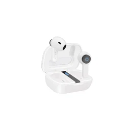 TooQ Bender - Auriculares Inalámbricos Bluetooth 5.1 Intraurales (In-Ear), Color Blanco, para Música y Llamadas, Batería de 18h, Micrófono Integrado