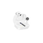 TooQ Bender - Auriculares Inalámbricos Bluetooth 5.1 Intraurales (In-Ear), Color Blanco, para Música y Llamadas, Batería de 18h, Micrófono Integrado