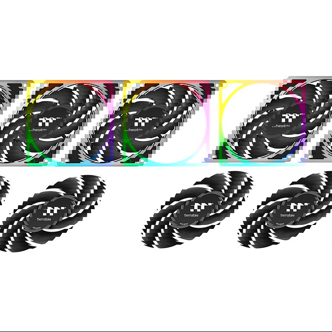 Thermaltake MAGCurve 360 Ultra AIO Kit Refrigeración Líquida ARGB Ventilador LCD Negro - 360 W TDP