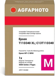 Agfa Photo Cartucho de tinta magenta APET11D340M