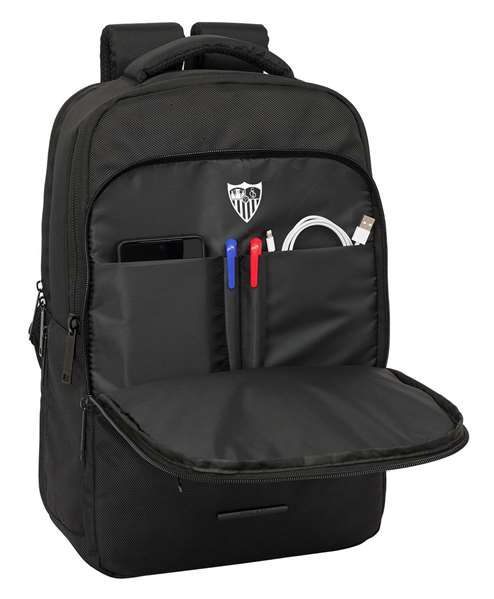 Safta Mochila Portatil 15,6"+tablet+usb Sevilla FC "Business" 29x44x15 cm