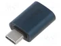 Baseus Adaptador USB-C a USB-A Ingenuity OTG azul