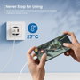 Ewent EW1318 Cargador Rápido GaN 20W USB-C y USB-A Blanco