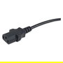 EQUIP Cable de Alimentación IEC C13 a BS 1363 Macho/Hembra, 5m, Negro, Referencia 112302