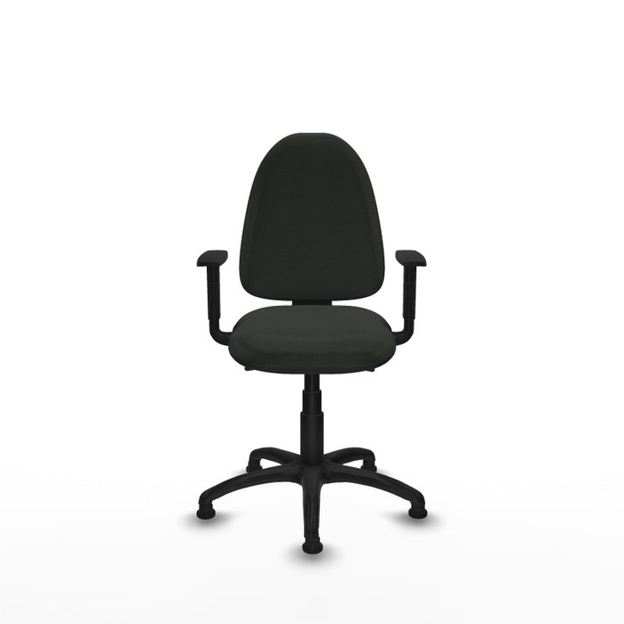 PIQUERAS Y CRESPO Silla de oficina Aýna con mecanismo Asincro, Tela Negra PIQUERAS Y CRESPO Silla de oficina Aýna con mecanismo Asincro, Tela Negra