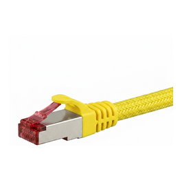 Python RNS Patchkabel Cat.6 S/FTP PiMF PVC 250MHz OFC 3,0m gelb - Cable de red RJ45
