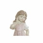 DKD Home Decor Figura Resina Niño Mascota Surtido de 2 Piezas