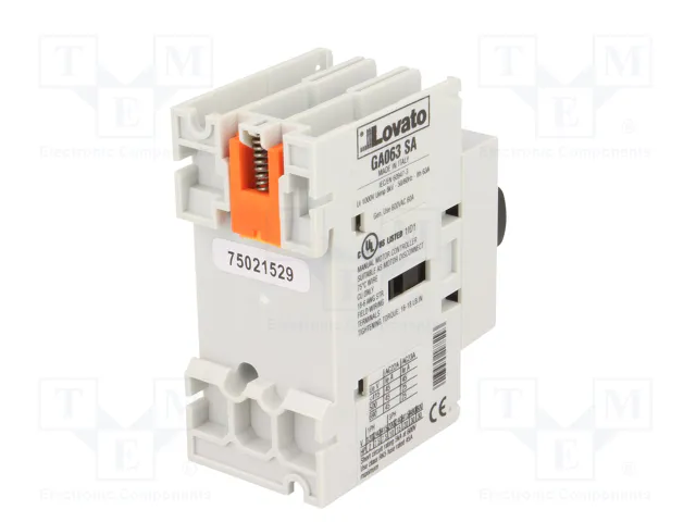 LOVATO ELECTRIC Interruptor de aislamiento GA 3 polos 63A