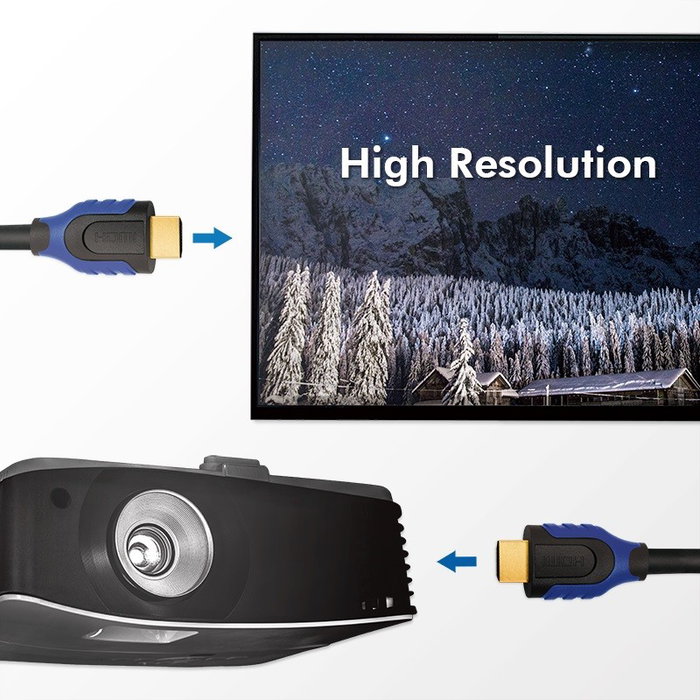 Logilink Cable HDMI 2.0 de 7,5 m con Ethernet, 4K/60Hz, Negro Logilink Cable HDMI 2.0 de 7,5 m con Ethernet, 4K/60Hz, Negro